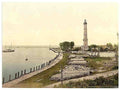 Vintage Lighthouse Swinemunde Pommeraina A4 Photo Print