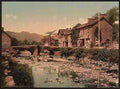 Vintage Llewellyn Hotel Beddgelert A4 Photo Print