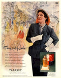 Vintage London Perfume 1950s Vintage Retro Advert Poster