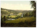 Vintage Looking Towards Lydbrook Kerne Bridge England A4 Photo Print