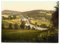 Vintage Looking Towards Ross Kerne Bridge England A4 Photo Print