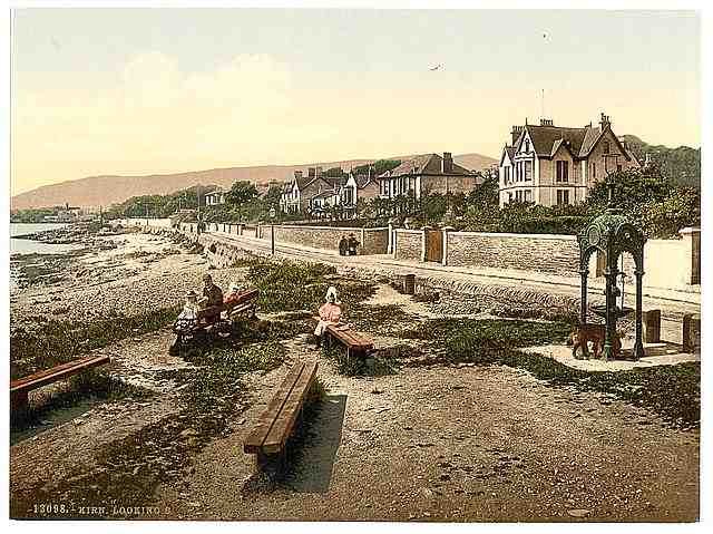 Vintage Looking south Kirn A4 Photo Print