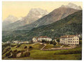 Vintage Lower Engadine  Grisons A4 Photo Print