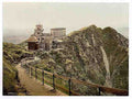 Vintage Lugano Monte Generoso Hotel Tessin A4 Photo Print
