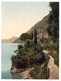 Vintage Lugano Oria Tessin A4 Photo Print