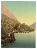 Vintage Lugano San Mammete Tessin A4 Photo Print