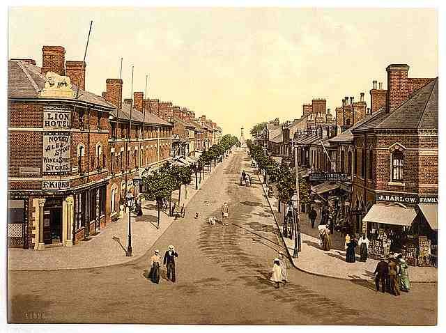 Vintage Lumley Road II Skegness A4 Photo Print