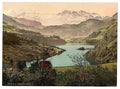 Vintage Lungern general view I A4 Photo Print
