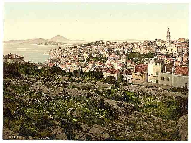 Vintage Lussin Piccolo Istria A4 Photo Print
