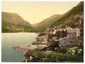 Vintage Lyn Peris Pass Llanberis A4 Photo Print