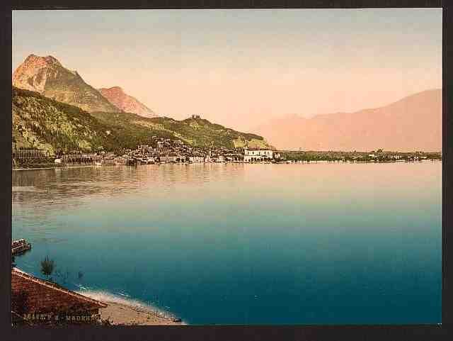 Vintage Maderno Lake Garda A4 Photo Print