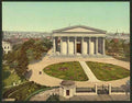 Vintage Main building Girard College Philadelphia A4 Photo Print