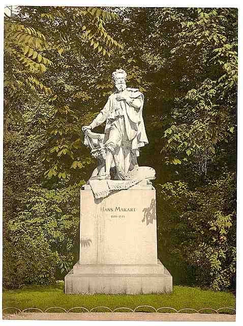 Vintage Makart Monument Vienna A4 Photo Print