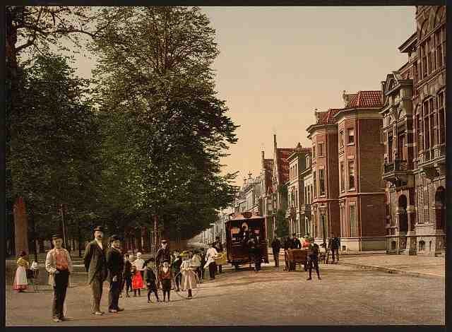 Vintage Maliebaan Utrecht A4 Photo Print