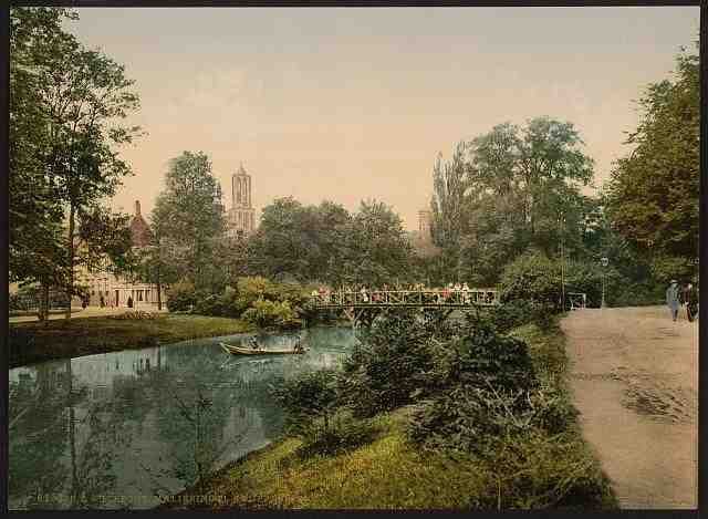 Vintage Maliesingel Knuppelbrug Utrecht A4 Photo Print