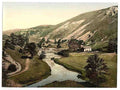 Vintage Mansal Dale I Derbyshire A4 Photo Print