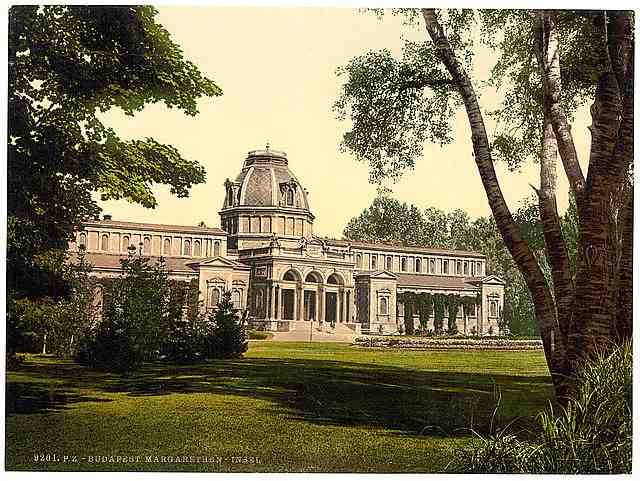 Vintage Margarets Isle Budapest Hungary A4 Photo Print