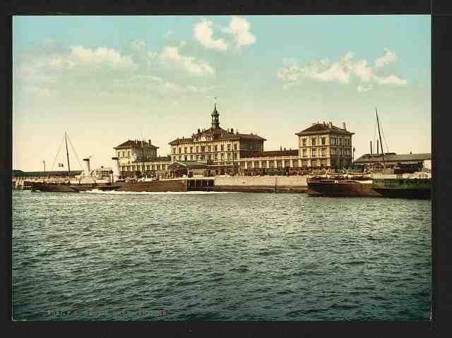 Vintage Maritime railway station Calais A4 Photo Print