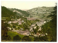 Vintage Matlock Bath From Heights Of Jacob Derbyshire England A4 Photo Print