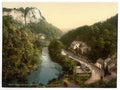 Vintage Matlock High Tor I Derbyshire England A4 Photo Print