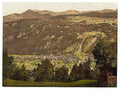Vintage Meirngen I Bernese Oberland A4 Photo Print