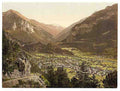 Vintage Meirngen II Bernese Oberland A4 Photo Print