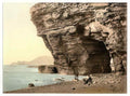 Vintage Menawn Cliffs Achill County Mayo Ireland A4 Photo Print