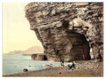 Vintage Menawn Cliffs Achill County Mayo A4 Photo Print