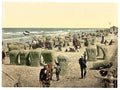 Vintage Mens bathing place Norderney A4 Photo Print