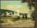 Vintage Military Post and giantess group Yellowstone Park A4 Photo Print