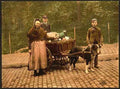 Vintage Milksellers I Brussels A4 Photo Print