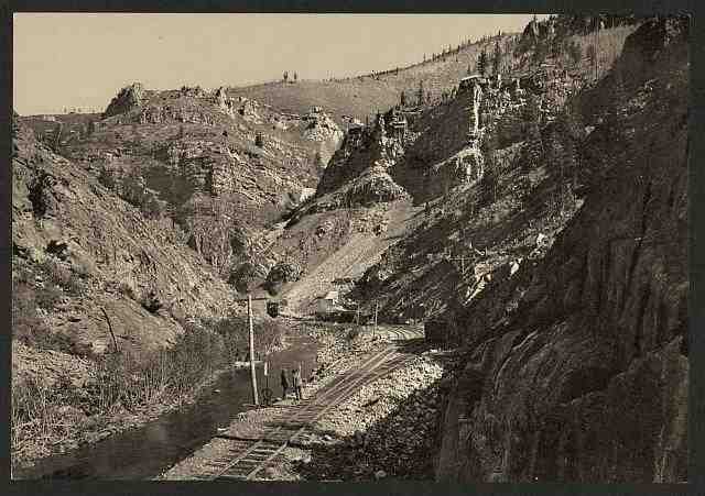 Vintage Mines in Eagle River Canon A4 Photo Print