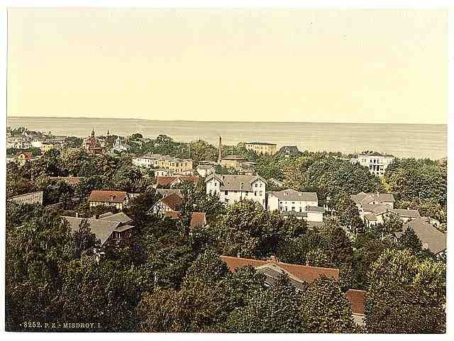 Vintage Misdroy I Pommeraina A4 Photo Print