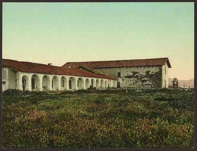 Vintage Mission San Miguel A4 Photo Print