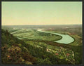 Vintage Moccasin Bend from Lookout Mountain A4 Photo Print