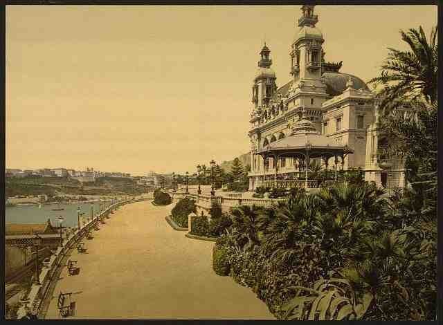 Vintage Monaco Monte Carlo A4 Photo Print
