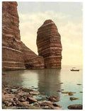 Vintage Monk and Preachers Pulpit Helgoland A4 Photo Print