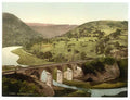 Vintage Monsal Dale 2 Derbyshire England A4 Photo Print