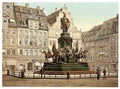Vintage Monument of Victory Leipsig Saxony A4 Photo Print