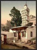 Vintage Mosque of Abder Rhaman Algiers A4 Photo Print