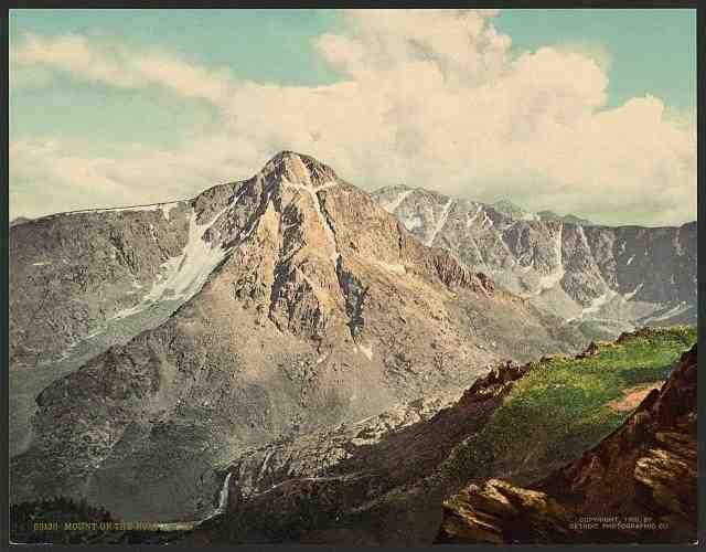 Vintage Mount of the Holy Cross II A4 Photo Print