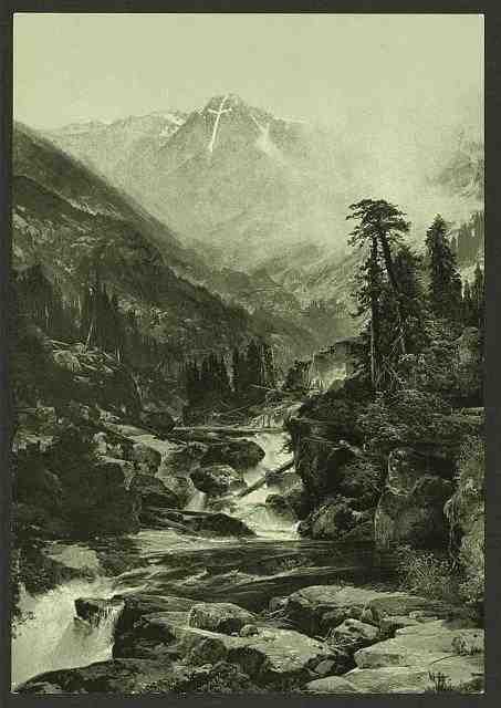Vintage Mount of the Holy Cross A4 Photo Print