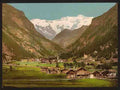 Vintage Mt Rosa Gressony A4 Photo Print