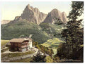 Vintage Mt Surlon peasant house Tyrol A4 Photo Print