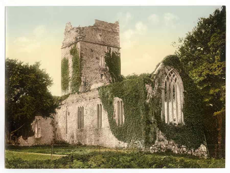 Vintage Muckross Abbey Killarney County Kerry Ireland A4 Photo Print