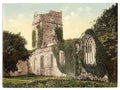 Vintage Muckross Abbey Killarney County Kerry A4 Photo Print