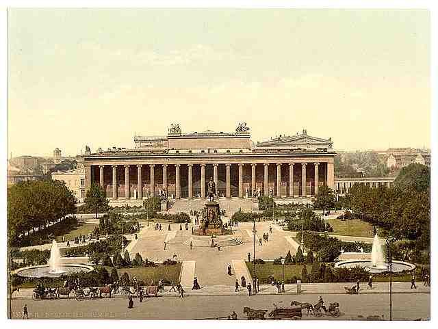 Vintage Museum Berlin A4 Photo Print