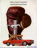 Vintage Mustang Stallion 1960s Vintage Retro Advert