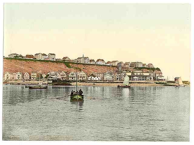 Vintage NE Point Helgoland A4 Photo Print
