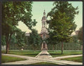 Vintage Nassau Hall Princeton University A4 Photo Print